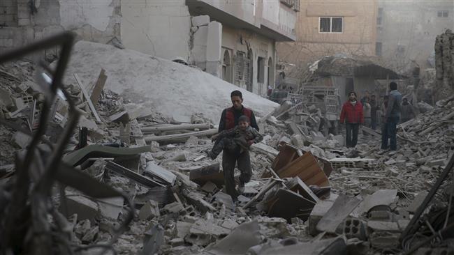 One killed, three injured in mortar attacks in Damascus 