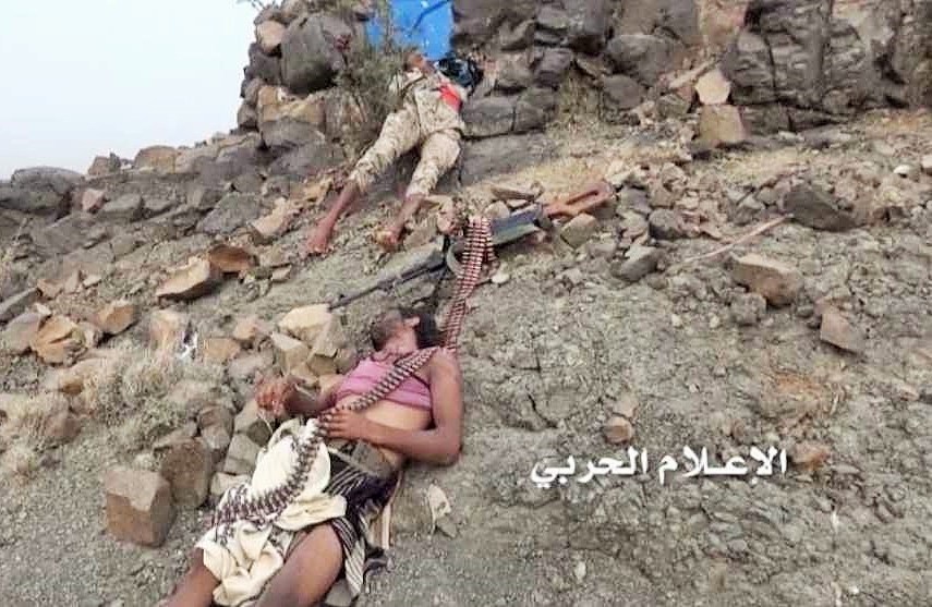 قتلى وجرحى وإحراق آلية لمرتزقة العدوان في الجوف والبيضاء