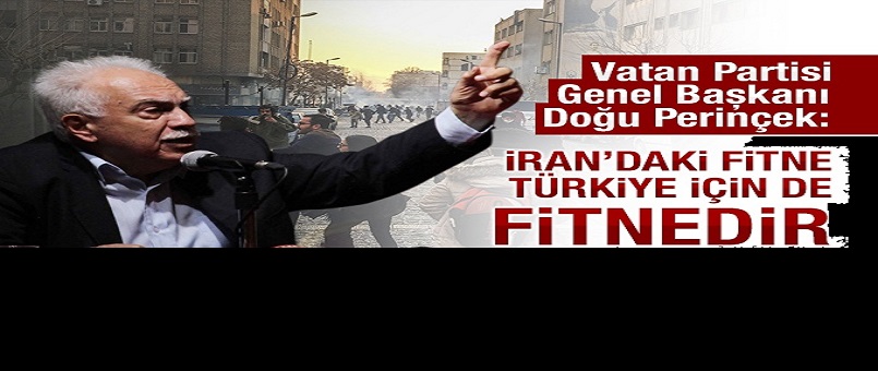 Doğu Perinçek'ten çarpıcı İran açıklamaları