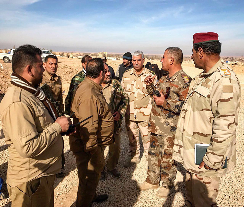 الحشد الشعبي يؤمّن عودة 5000 عائلة الى مناطقها في الانبار
