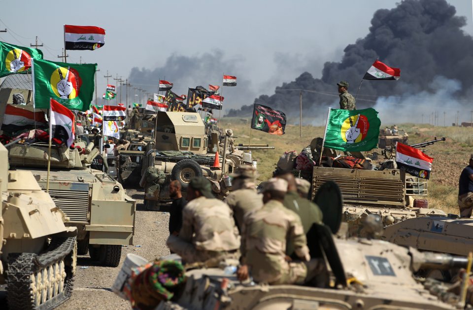 الحشد الشعبي تحبط هجوما لـ"داعش" بـ 18 انتحاريا