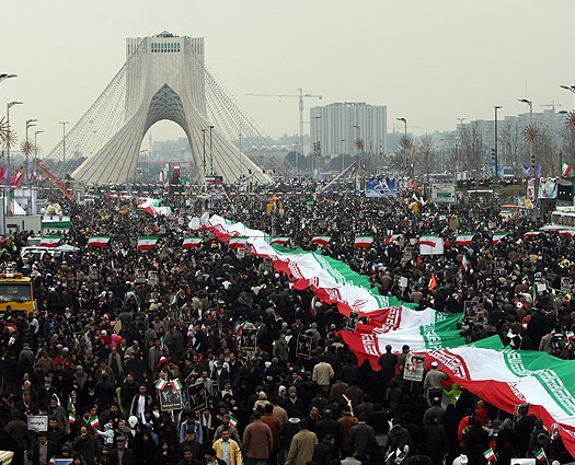 ڕێپێوانی خەڵکی ئێران بە دژی ئاژاوەگێڕان، دوای خوتبەکانی نوێژی هەینی