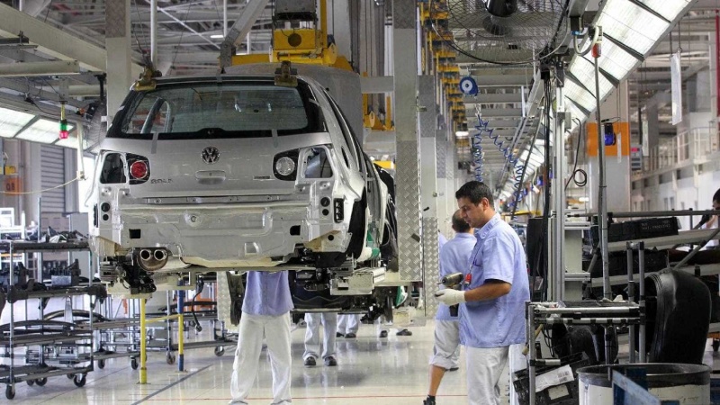 Produção industrial cresce 0,2% no Brasil
