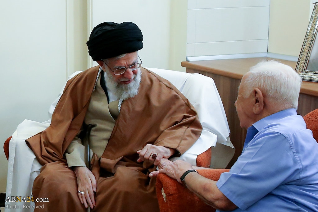 Imam Khamenei visits Christian martyr's family