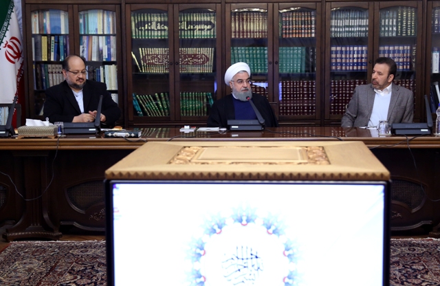 Pres. Rouhani: Trying to create jobs, increase production one of greatest services to country