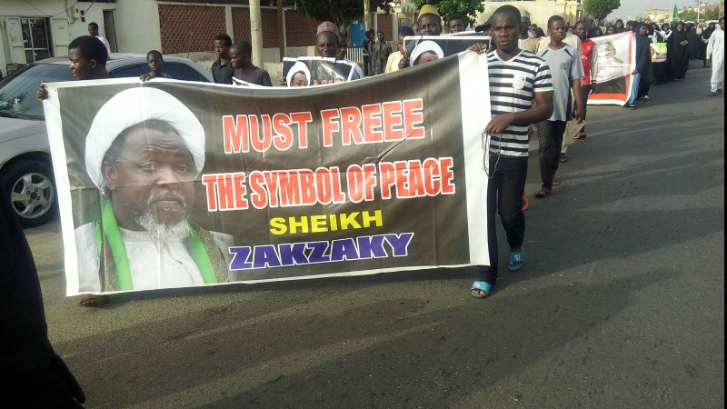 Zanga-Zangar Neman Sakin Sheikh El-Zakzaky A Najeriya