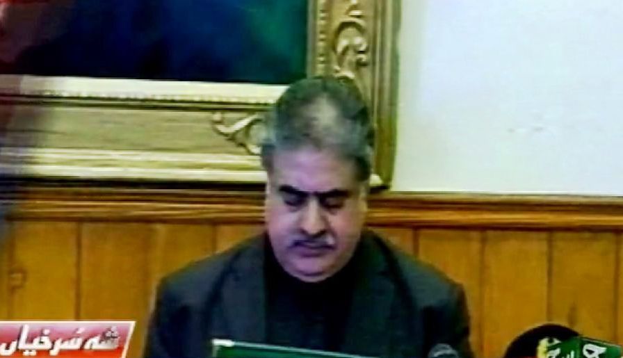 وزیراعلٰی بلوچستان عہدے سے مستعفی