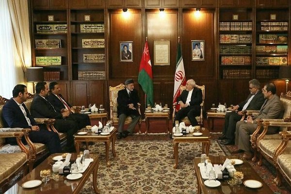 ایران اور عمان کے وزرائے خارجہ کی ملاقات