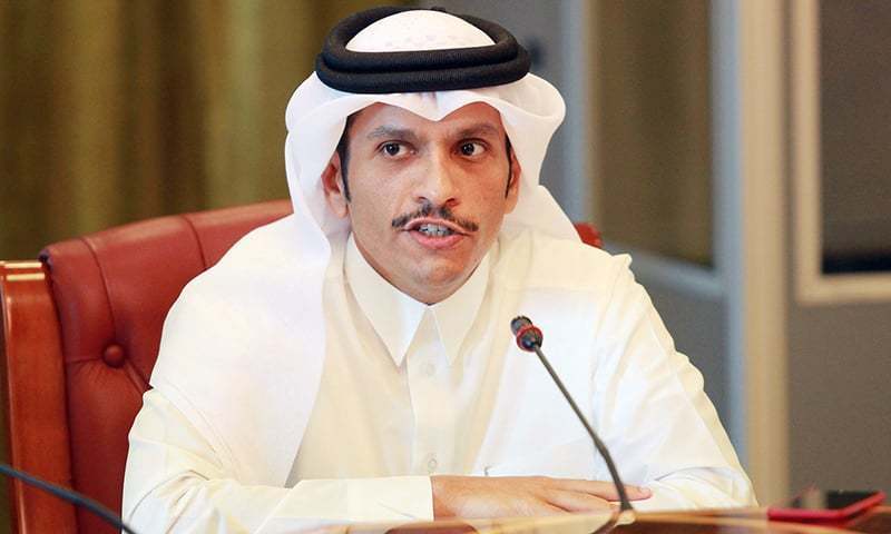 قطری وزیر خارجہ کا ایران کی امداد پر اظہار تشکر