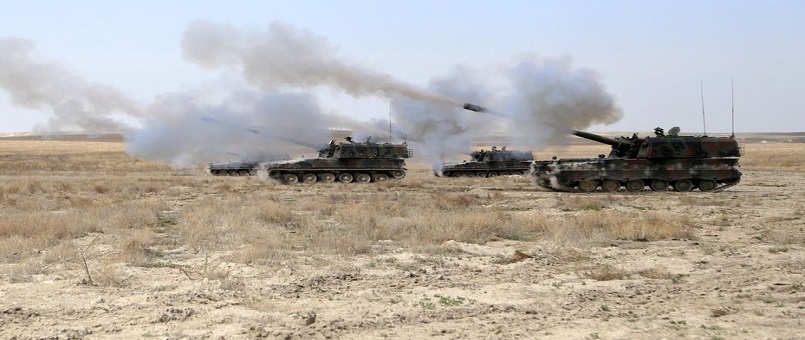 TSK, Afrin'deki PYD mevzilerini vurmaya başladı 
