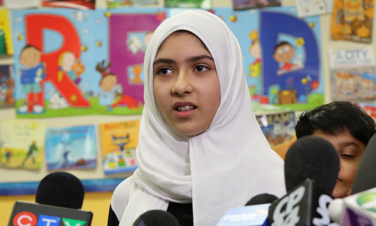Man cuts Muslim girl's hijab in Toronto