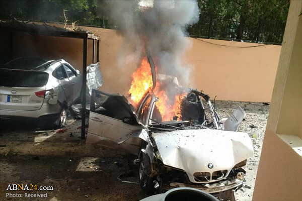 Hamas official injured in Lebanon bomb blast / Pics
