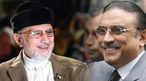 آصف زرداری کا طاہر القادری کی حکومت مخالف تحریک میں