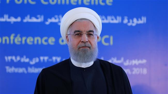Rouhani: After ISIS collapse, Palestine regained as Muslim world’s top priority