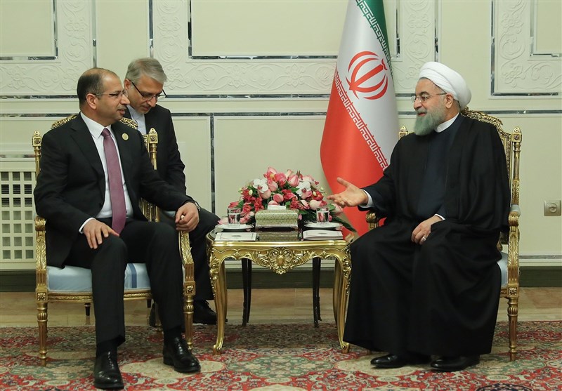 الرئيس روحاني: ايران تريد عراقاً موحداً وعدم تغيير الحدود الجغرافية لدول المنطقة