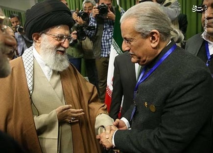 رہبر انقلاب اسلامی سے چیئرمین سینیٹ پاکستان، رضا ربانی کی ملاقات