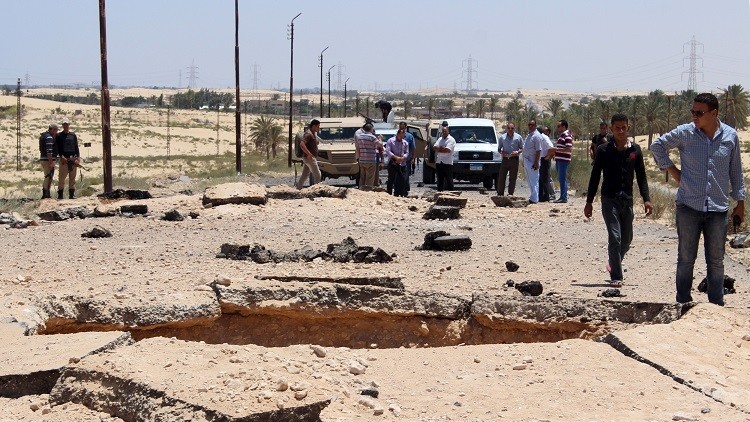 انفجار عبوة ناسفة يسفر عن مقتل ضابط بالشرطة وإصابة 4 مجنديين في سيناء