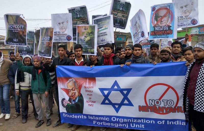 Senior Indian official: Israeli PM's India visit has hurt sentiments of billions of Muslims 