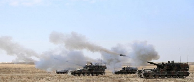 TSK, Suriye'de YPG hedeflerini vurdu