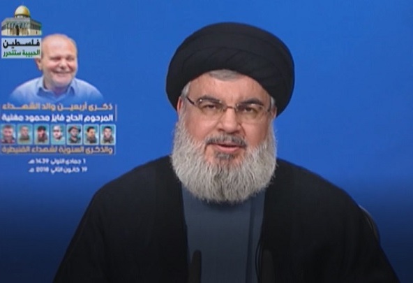 السيد نصر الله: العالم كله يعلم أن أمريكا هي التي أوجدت "داعش" وهذا باعتراف ترامب 