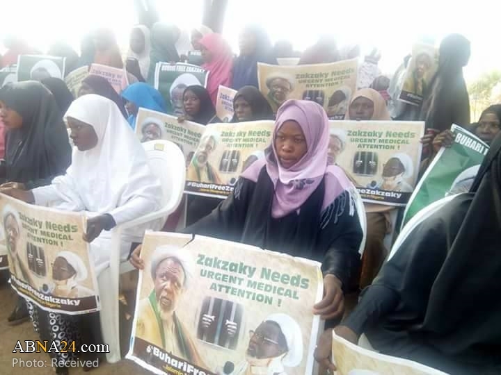 Protestation pour libere Zakzaky à Abuja le vendredi 19 janvier 2018