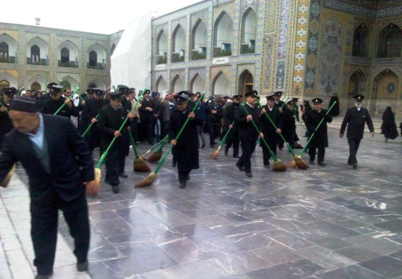 Four million man hours of service at Razavi holy shrine