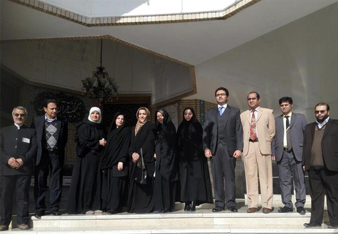 Group of Pakistani MPs attend Imam Reza holy shrine