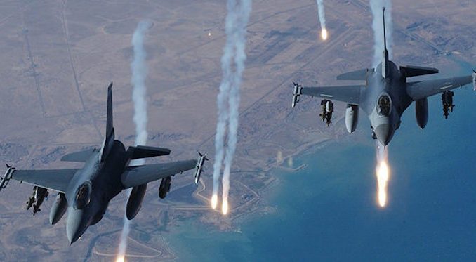 Turkish jets pound largest Syrian airbase in northern Aleppo