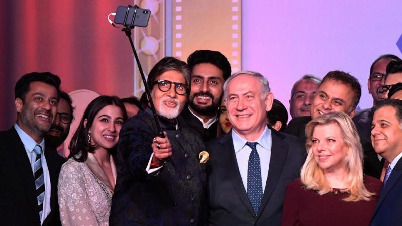 Netanyahu criticized over Bollywood ‘Selfie’