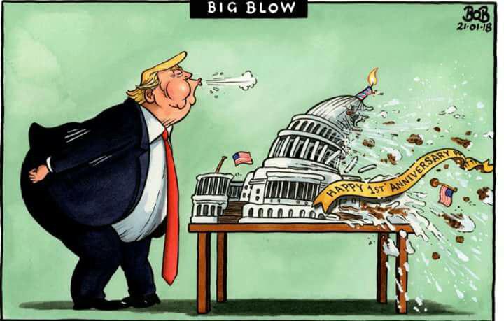 Fatídico 1er Aniversario del Mandato de Trump
