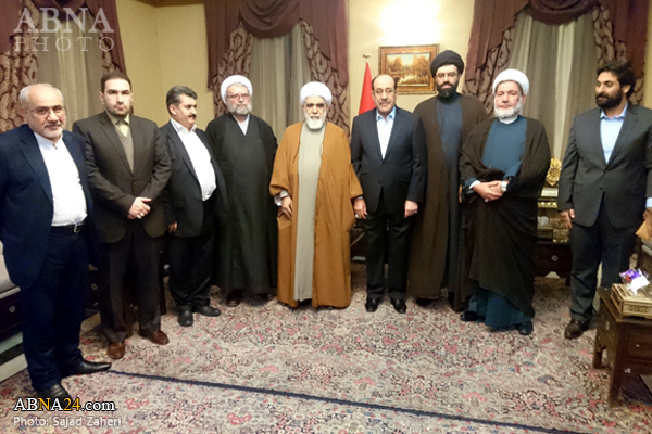 تقرير مصور/ الأمين العام للمجمع العالمي لأهل البیت(ع) يلتقي نائب الرئيس العراقي