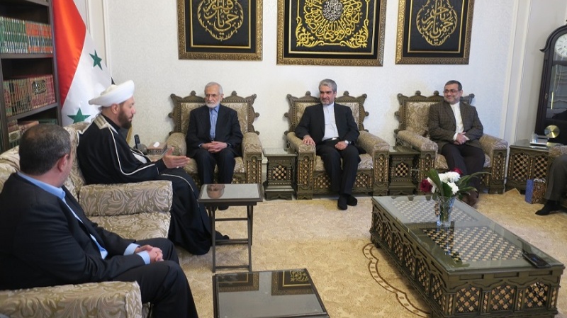 Damascus grand mufti praises Tehran support for Syria
