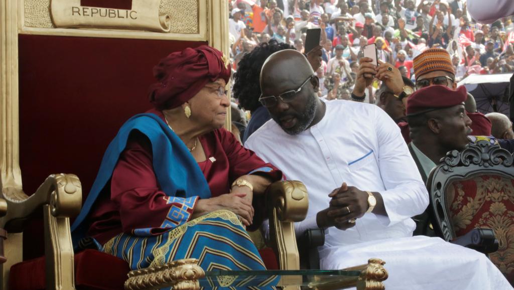 An rantsar da Goerge Weah a matsayin shugaban Liberia