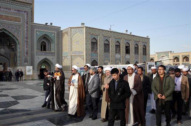 244 Seminary students from Al-Mustafa university attended Imam Reza Holy Shrine