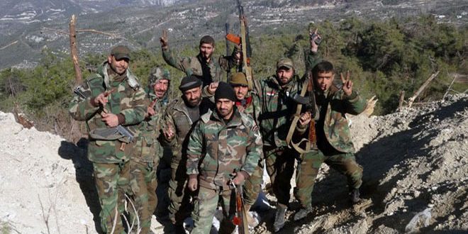  Syrian army thwarts FSA attack on military posts in Lattakia, kills 13 terrorists  