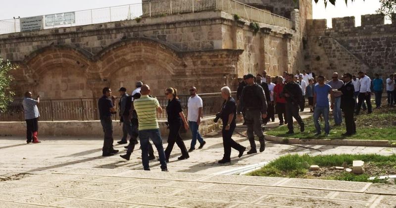 42 Extremist Israeli settlers storm al-Aqsa Mosque plazas