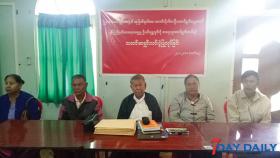 မြန္ျပည္နယ္သာသနာေရးမွဴး အဂတိလိုက္စားသည္ဆိုကာ က်ဳိက္မေရာေဒသခံအခ်ဳိ႕ သတင္းစာရွင္းလင္းပြဲျပဳလုပ္