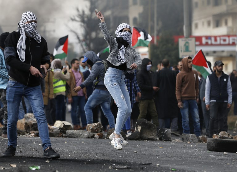 Jérusalem : la décision de Trump pousse les Palestiniens à soutenir la lutte armée, selon un sondage