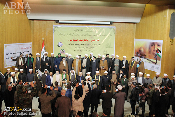تقرير مصور/ انعقاد المؤتمر التمهيدي لملتقى الفكر الاسلامي بالعاصمة العراقية بمشاركة علماء شيعة وسنة (2) 