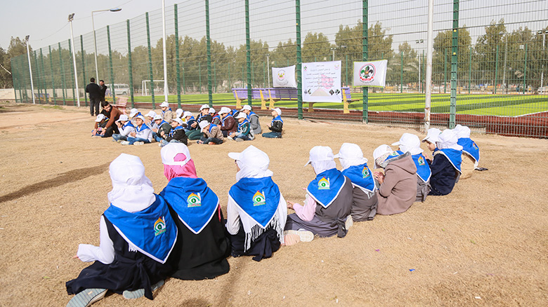 Imam Hussein shrine organizes scout camp for blind
