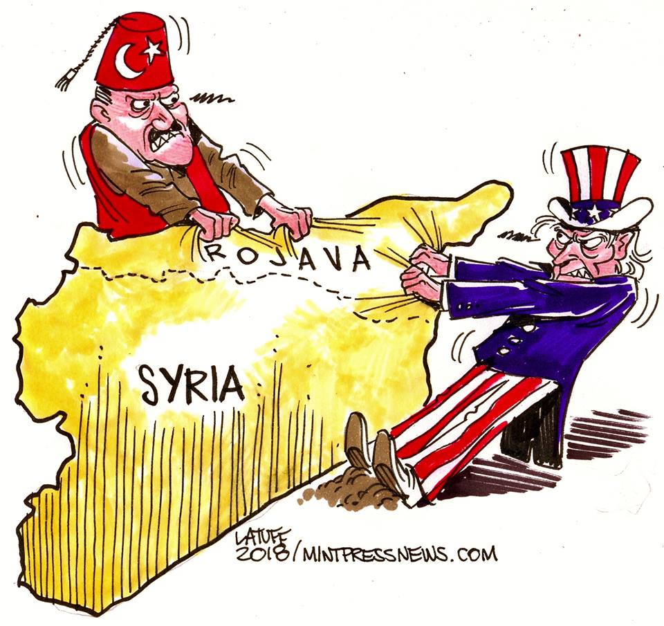 Intereses de Turquía y EEUU en Siria