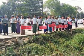 သစ္လုပ္ငန္းရွင္မ်ားအသင္း အလုပ္အမႈေဆာင္သစ္ ေရြးခ်ယ္ပဲြကို အသင္း၀င္ေဟာင္းအခ်ဳိ႕ ကန္႔ကြက္ဆႏၵေဖာ္ထုတ္