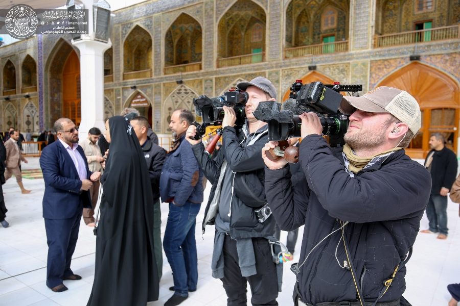 Canadian Media Institution Makes a Documentary Film about Imam Ali Shrine 