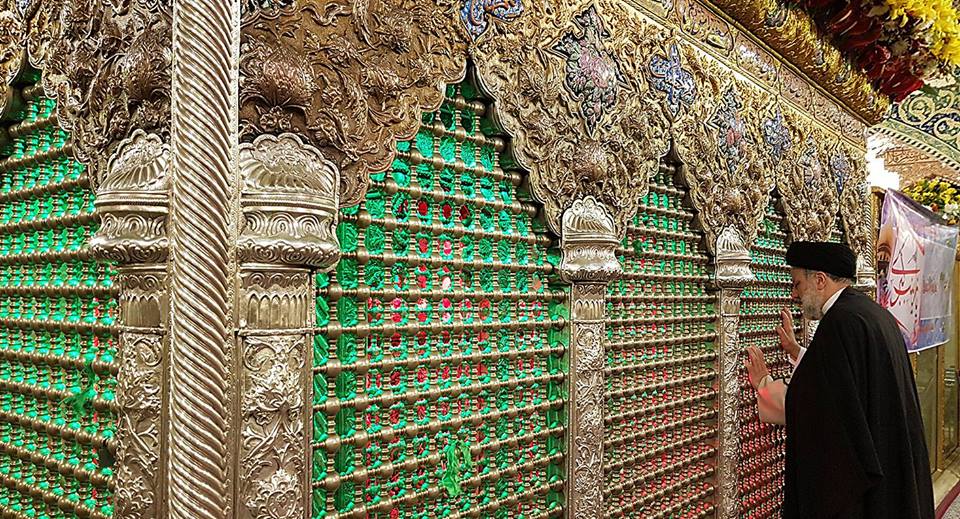 Custodian of Imam Reza shrine 'Ayatollah Reasi' visit Sayyida Zainab shrine in Damascus, Syria