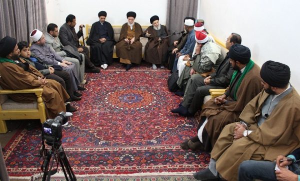 Senior Iraqi cleric receives Egypt’s Al-Azhar scholars 