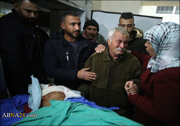 قرية المغير شمال شرق رام الله تودّع بألم الطفل الشهيد