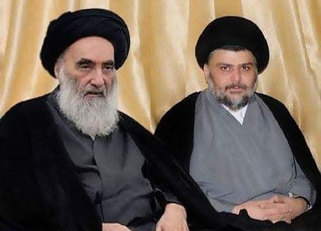 مقتدى الصدر يزور "آية الله السيستاني" في النجف الأشرف