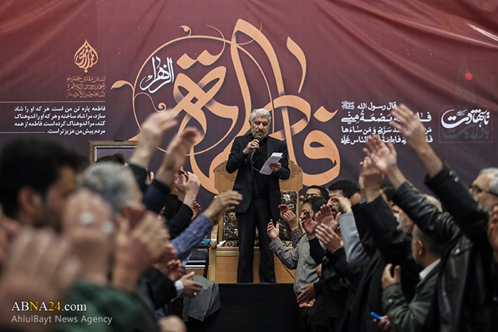 تقرير مصور/ مراسم عزاء بمناسبة ايام فاطمية في حرم السيد شاهشراغ