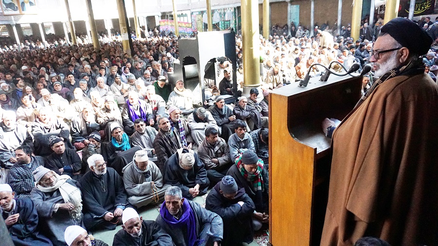 آغا سید محمد فضل اللہ کی رحلت شیعیان کشمیر کیلئے ناقابل تلافی زیاں ہے: آغا سید حسن