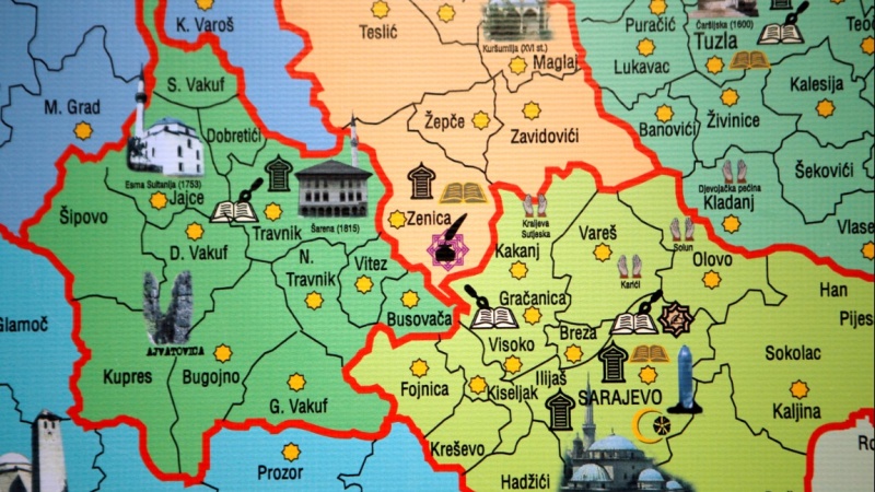 Jedinstvena mapa efendije Vehida Arnauta: Slika šta sve u BiH baštinimo